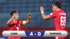 Kết quả CAHN 4–0 Tampines Rovers: Quang Hải lập cú đúp, CAHN đặt 1 chân vào tứ kết